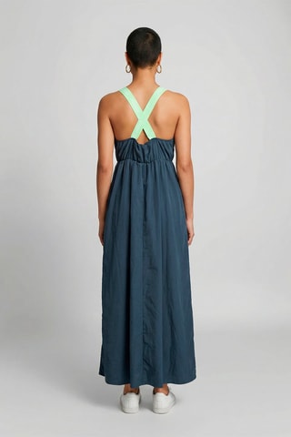 Vestido largo Philomène - Gris oscuro