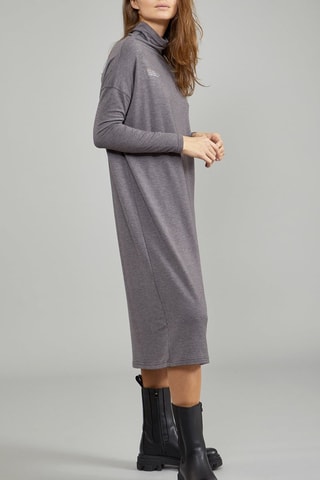 Vestido recto Géraldine - Antracita