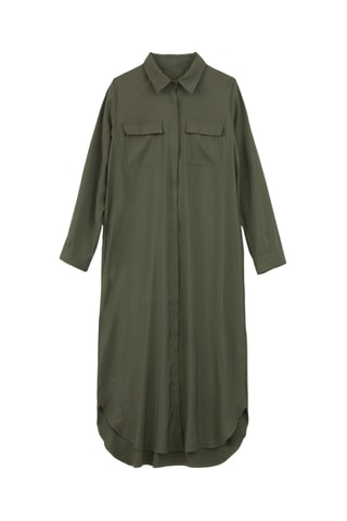 Vestido camisero Vero - Caqui