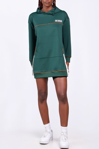 Vestido sudadera Gloria - Verde oscuro