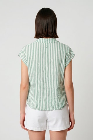 Camicia Valentine - Verde oliva ed ecrù