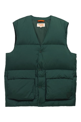 Piumino senza maniche unisex Joseph - Verde scuro
