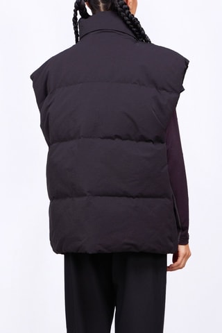 Piumino senza maniche unisex Cali - Nero