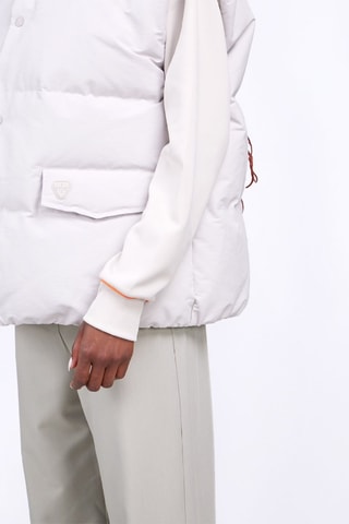 Piumino senza maniche unisex Cali - Grigio chiaro
