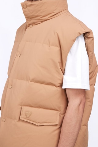 Piumino senza maniche unisex Cali - Marrone chiaro