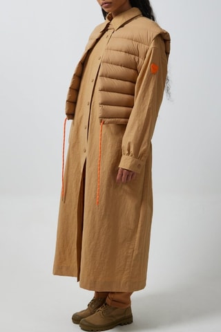 Doudoune sans manches Johanna - Camel