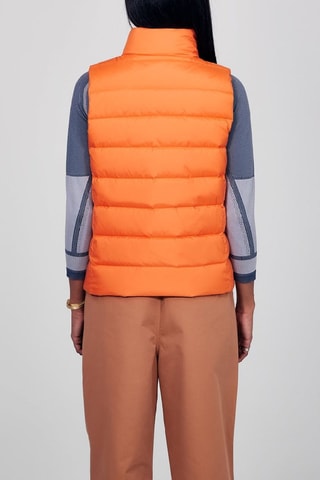 Doudoune sans manches Rosemarie - Orange