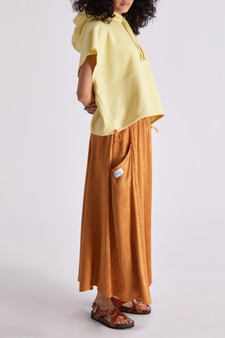 Falda larga Chiara - Camel