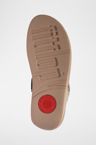 Tongs compensées compensées Microwobbleboard - Beige