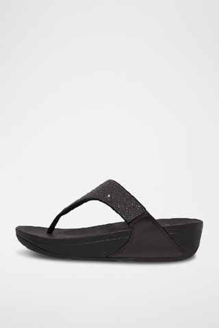 Tongs compensées Lulu Opul - Noir