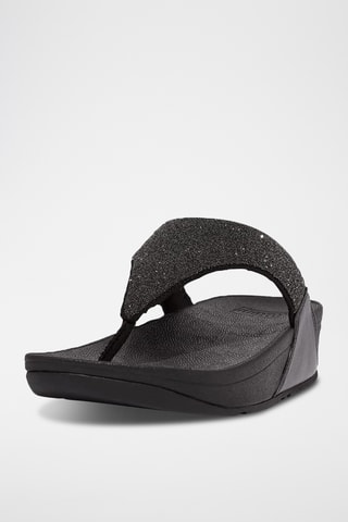 Tongs compensées Lulu Opul - Noir
