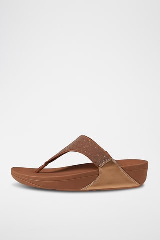 Tongs compensées Lulu Opul - Marron