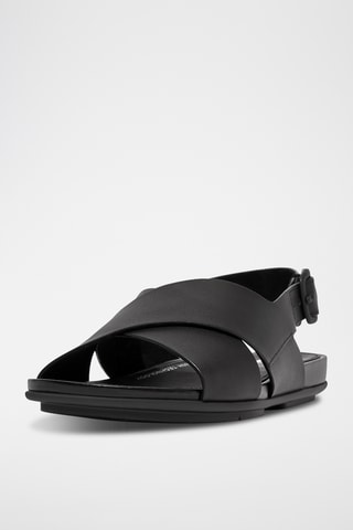 Sandales en cuir Dynamicush - Noir