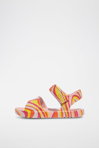 Sandales - Rose et jaune