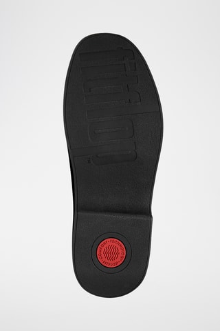 Mocassins à talons en cuir Microwobbleboard - Marron