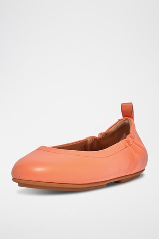 Ballerines en cuir de mouton Dynamicush - Corail