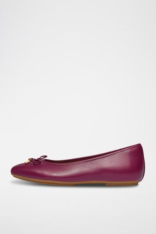 Ballerines en cuir Dynamicush - Bordeaux