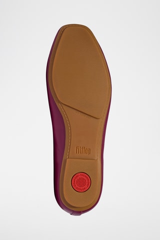 Ballerines en cuir Dynamicush - Bordeaux