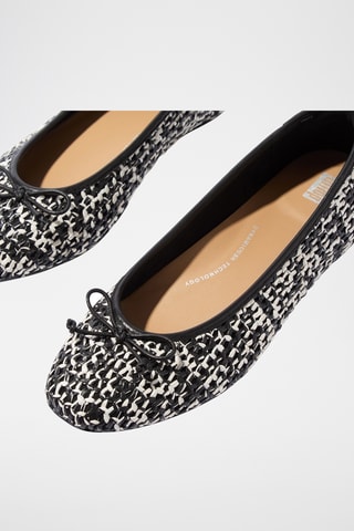 Ballerines Dynamicush - Noir et blanc
