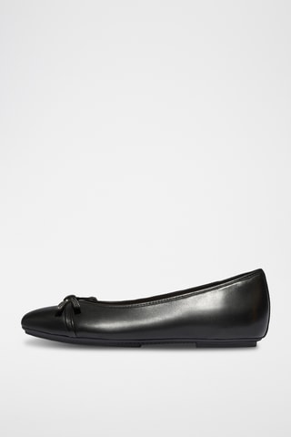 Ballerines en cuir Dynamicush - Noir
