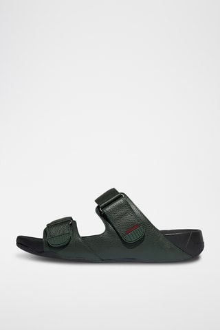 Mules en cuir Microwobbleboard - Vert