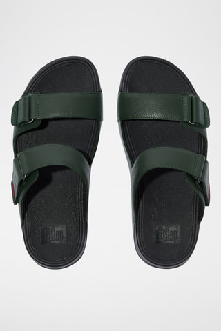 Mules en cuir Microwobbleboard - Vert