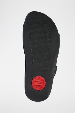 Mules en cuir Microwobbleboard - Vert