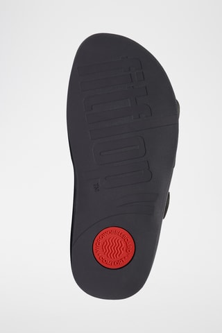 Mules en cuir Microwobbleboard - Bleu nuit