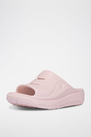 Mules plateformes RelieFF - Rose