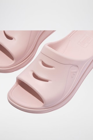 Mules plateformes RelieFF - Rose