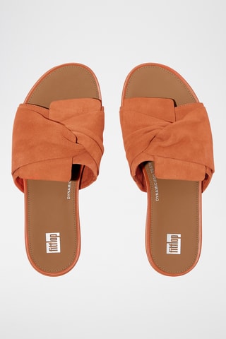 Mules en nubuck Dynamicush - Saumon