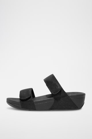 Mules compensées Microwobbleboard - Noir