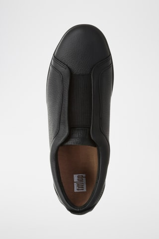 Slip-on em couro Anatomicush - Preto