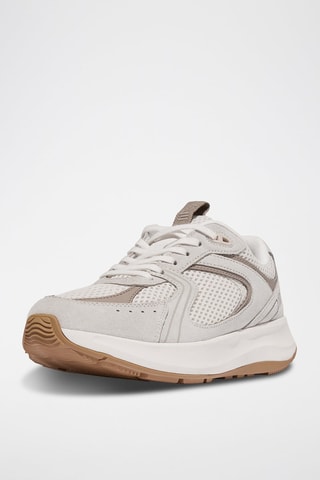 Sapatilhas de couro F-Mode - Branco