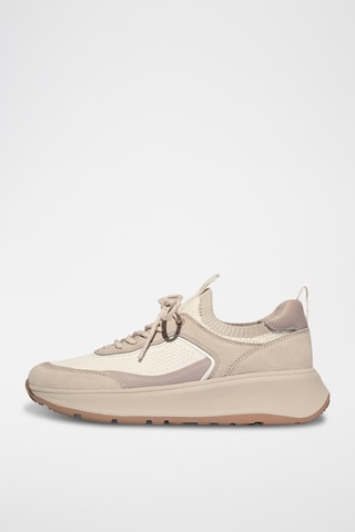 Baskets en nubuck Microwobbleboard - Beige