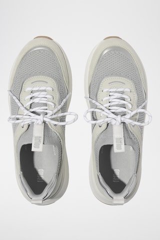 Baskets en nubuck Microwobbleboard - Gris clair