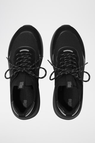Baskets en nubuck Microwobbleboard - Noir