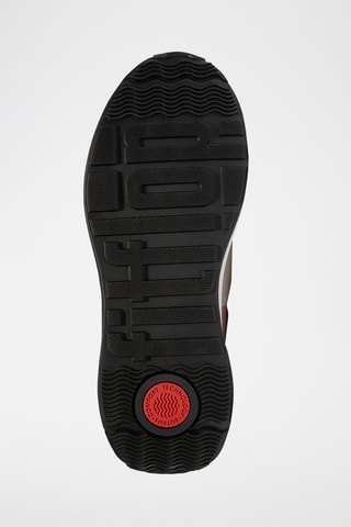 Baskets plateformes en nubuck Microwobbleboard - Orange