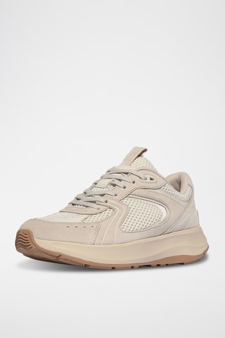 Baskets en nubuck Microwobbleboard - Beige