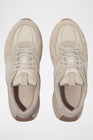 Baskets en nubuck Microwobbleboard - Beige