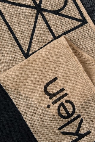 Foulard en lin - Noir
