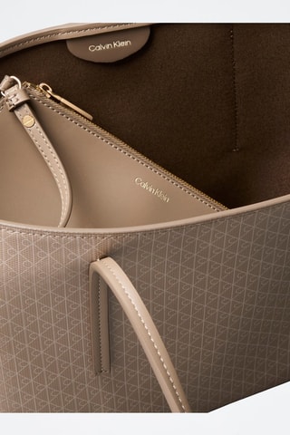 Cabas et pochette - Taupe