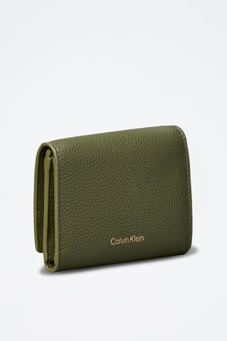Portefeuille en cuir - Vert olive