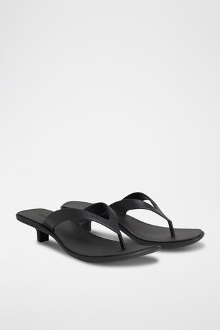 Sandales à talons - Noir