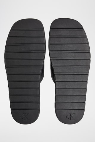Mules en cuir - Noir