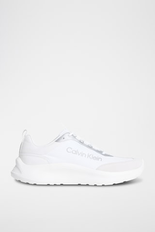 Baskets en nubuck - Blanc