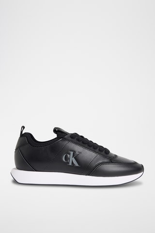 Baskets en cuir - Noir