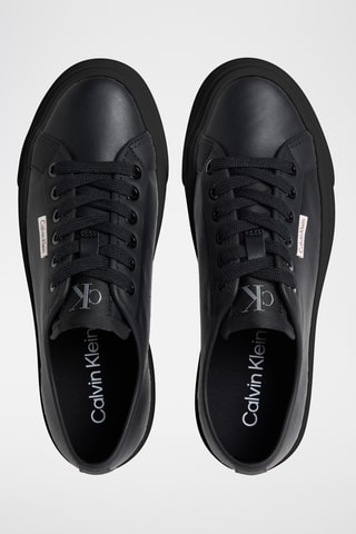 Baskets en cuir - Noir