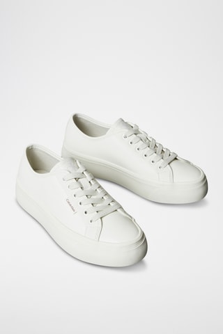 Baskets en cuir - Blanc
