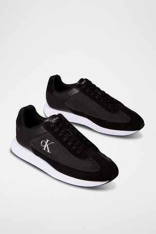 Baskets en cuir - Noir